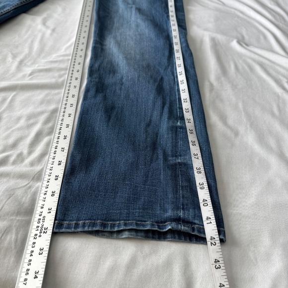 Buffalo David Bitton Denim Men's 32 DRIVEN-X Blue Jeans Straight Stretch Western - Picture 10 of 12